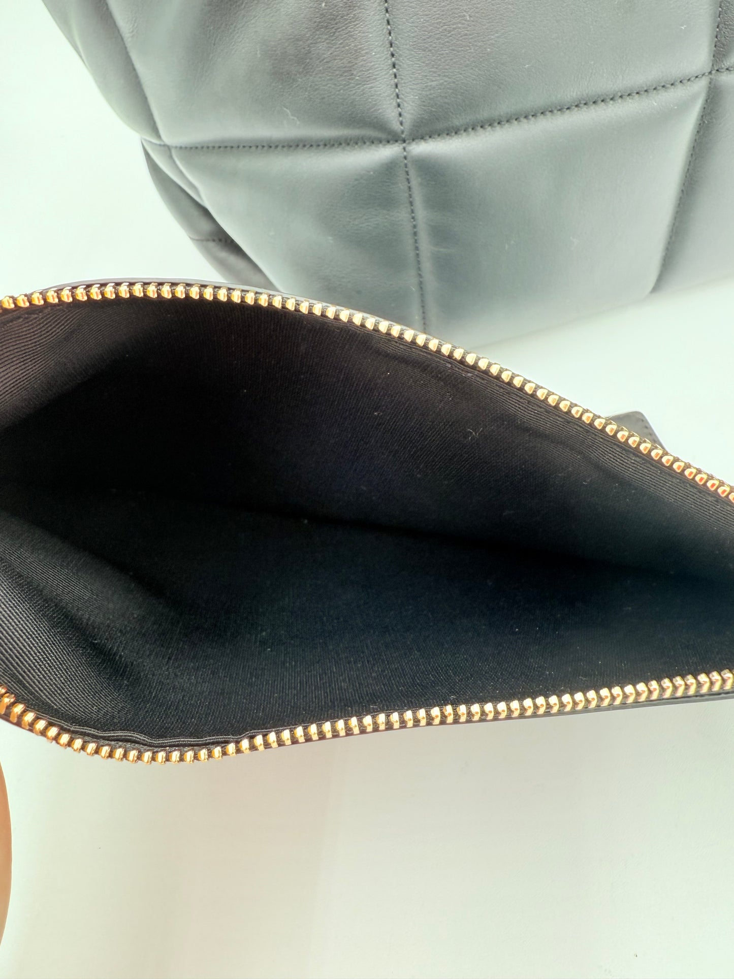 Handbag Leather By Khaite, Size: Large