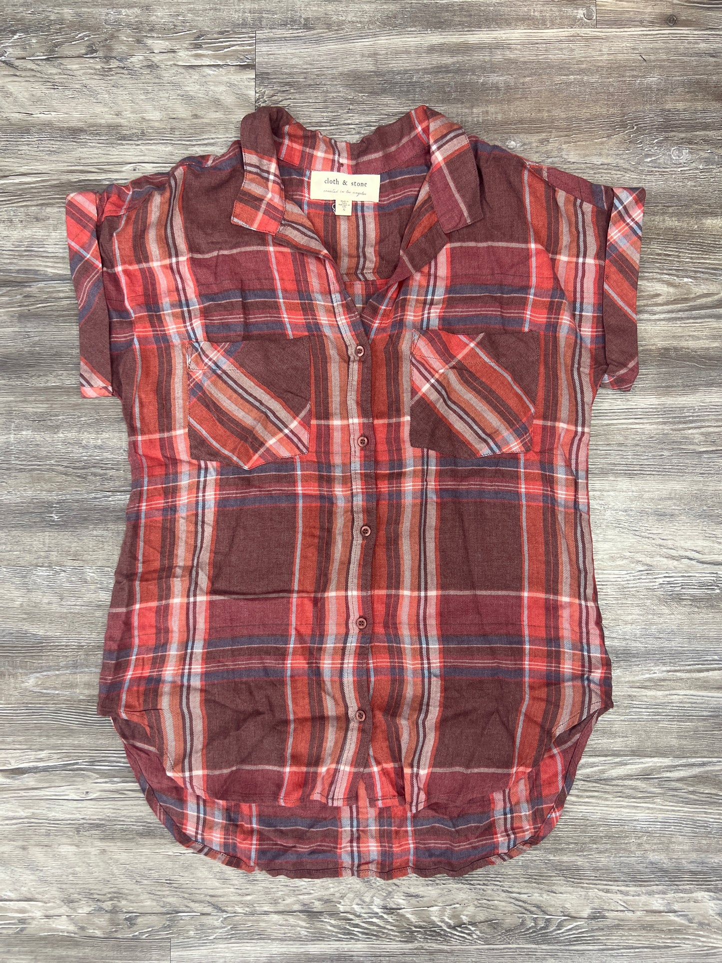 Top Short Sleeve By Cloth And Stone Size: S