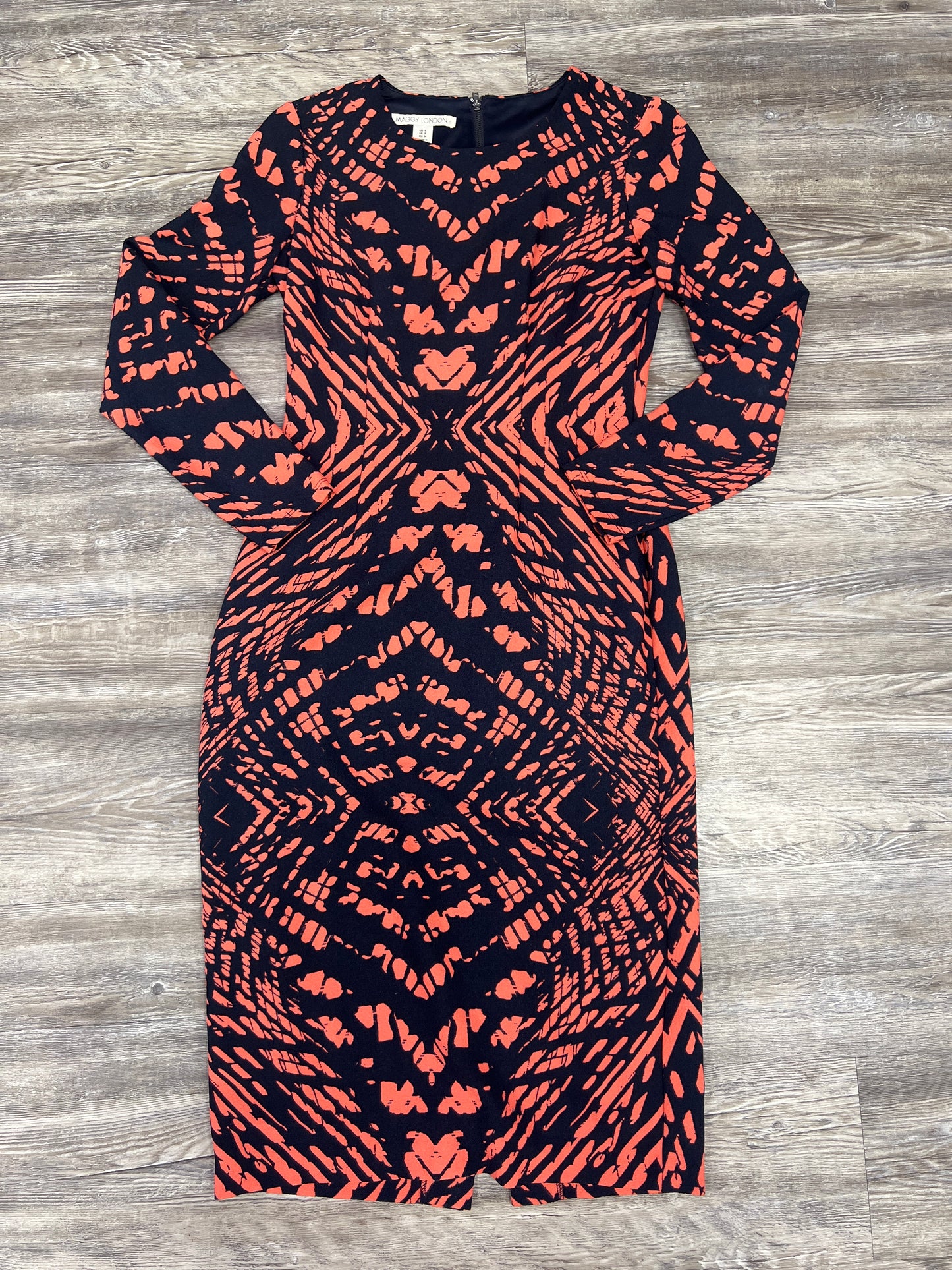 Dress Casual Midi By Maggy London Size: 4