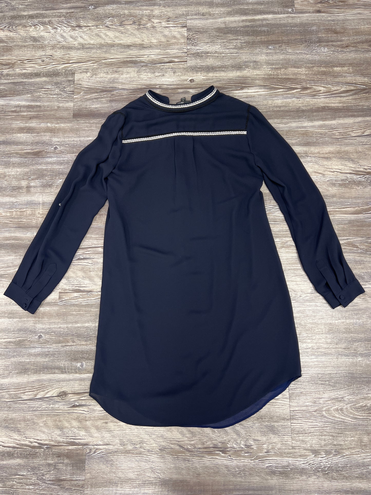 Dress Casual Midi By Greylin In Blue, Size: S