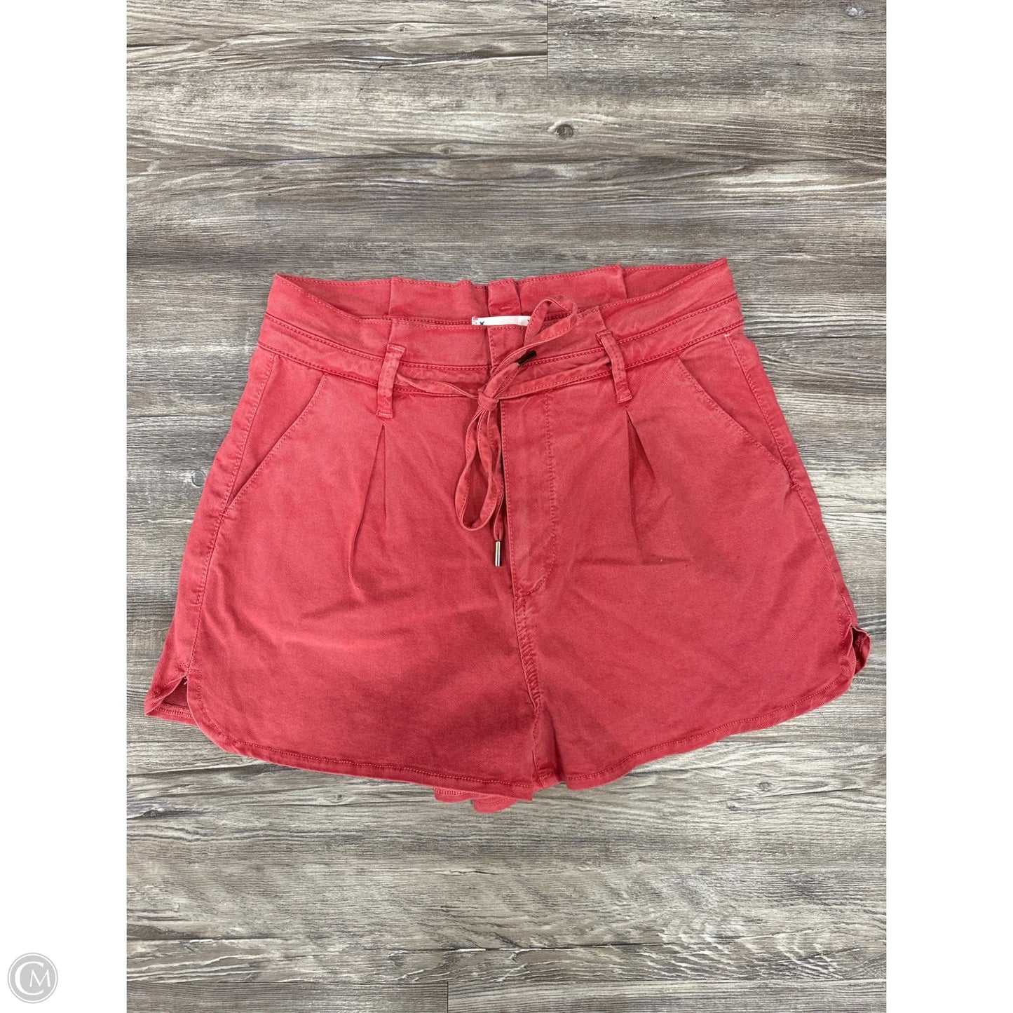Shorts Designer By Paige In Red, Size: 4