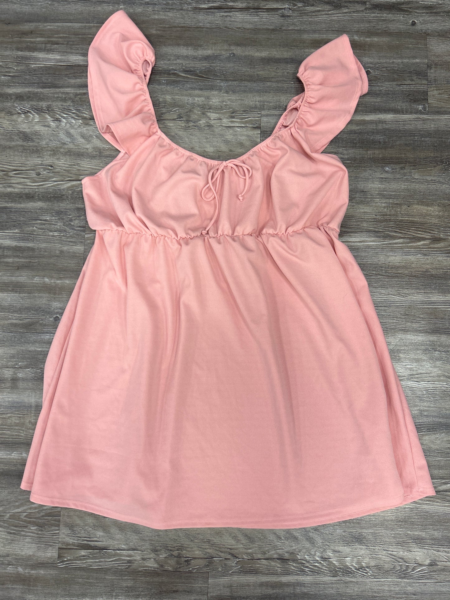 Dress Casual Midi By Arula In Pink, Size: 2x
