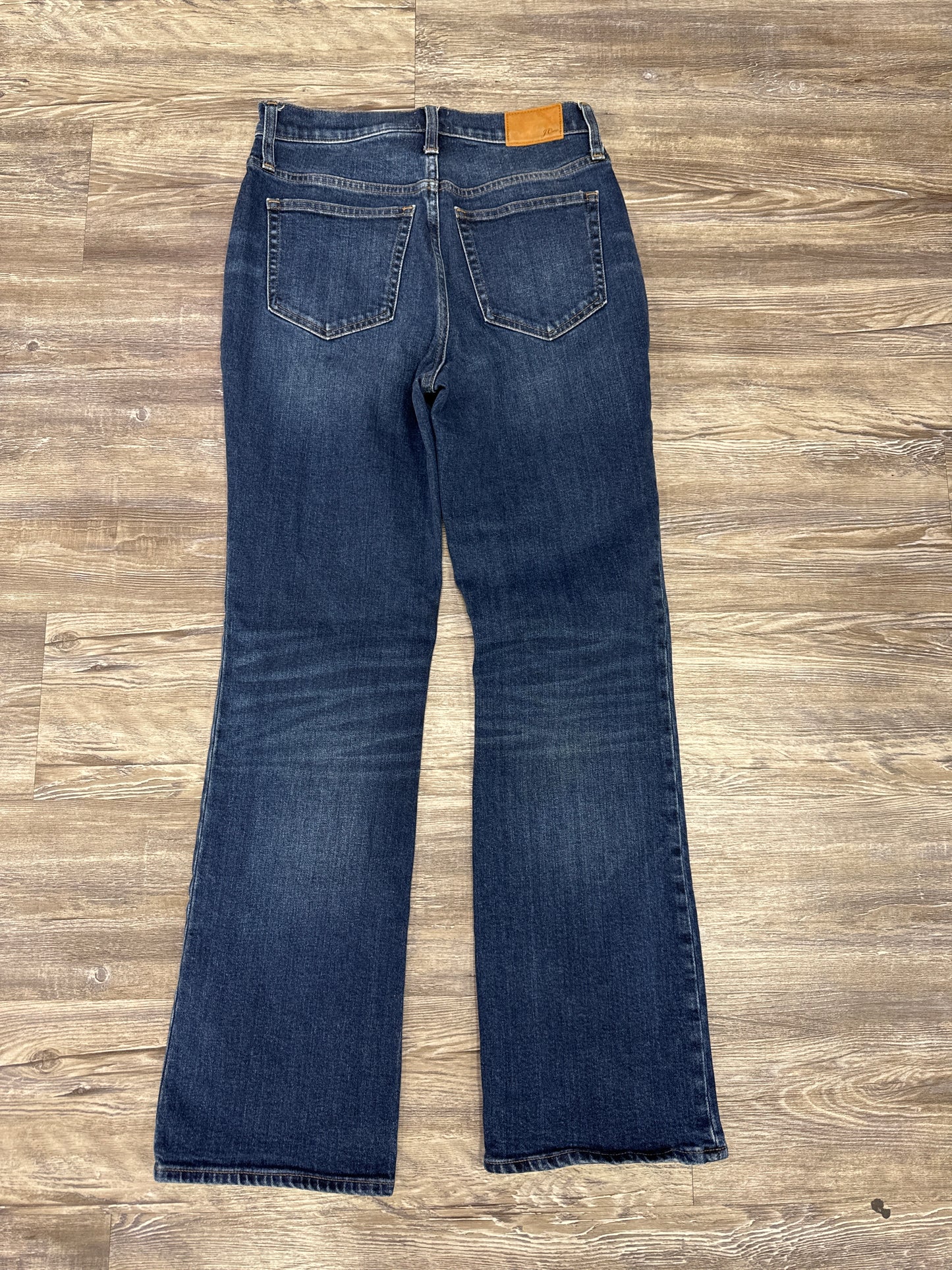 Jeans Boot Cut By J. Crew In Blue Denim, Size: 4
