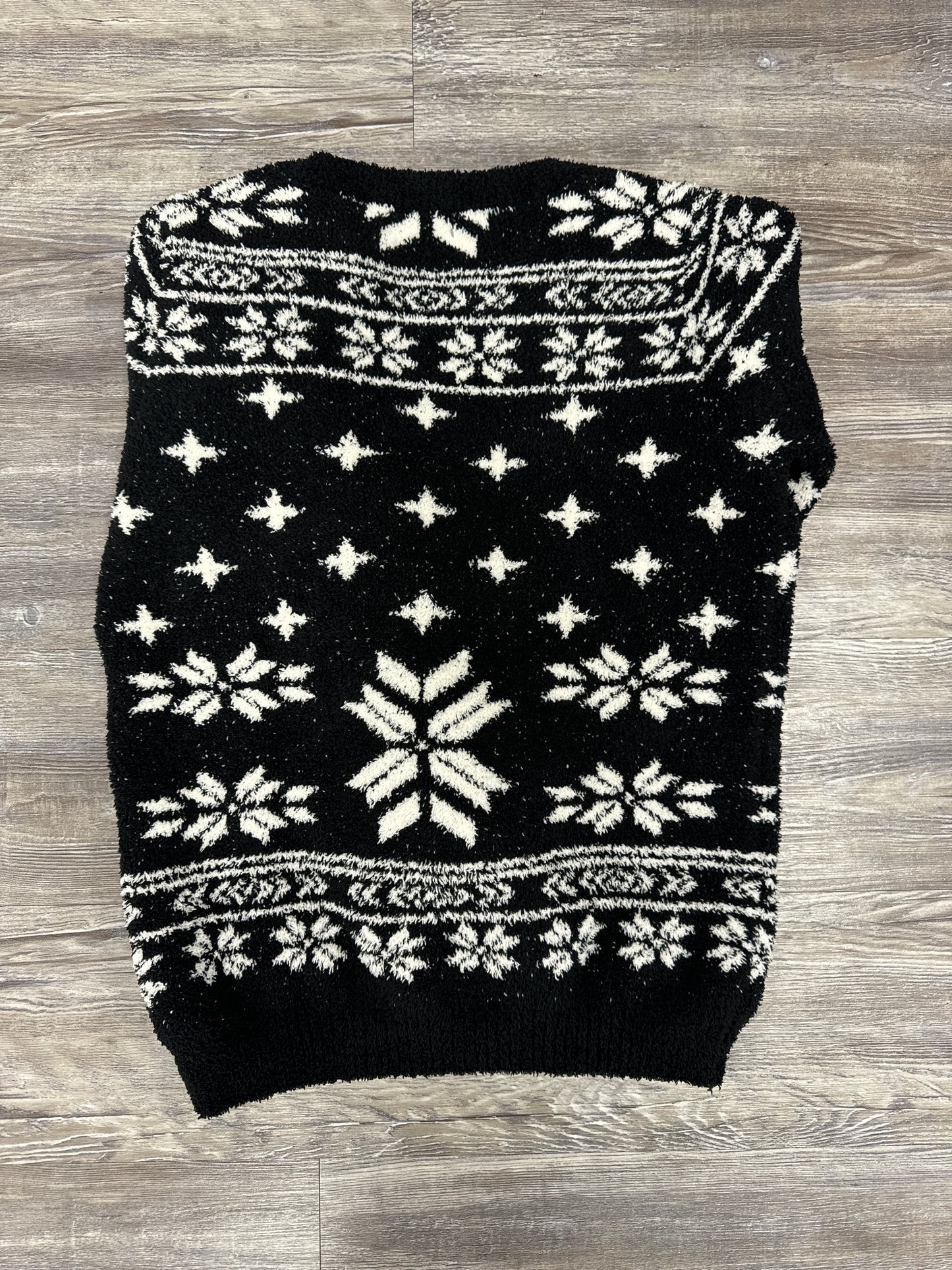 Sweater By Barefoot Dreams In Black & White, Size: S