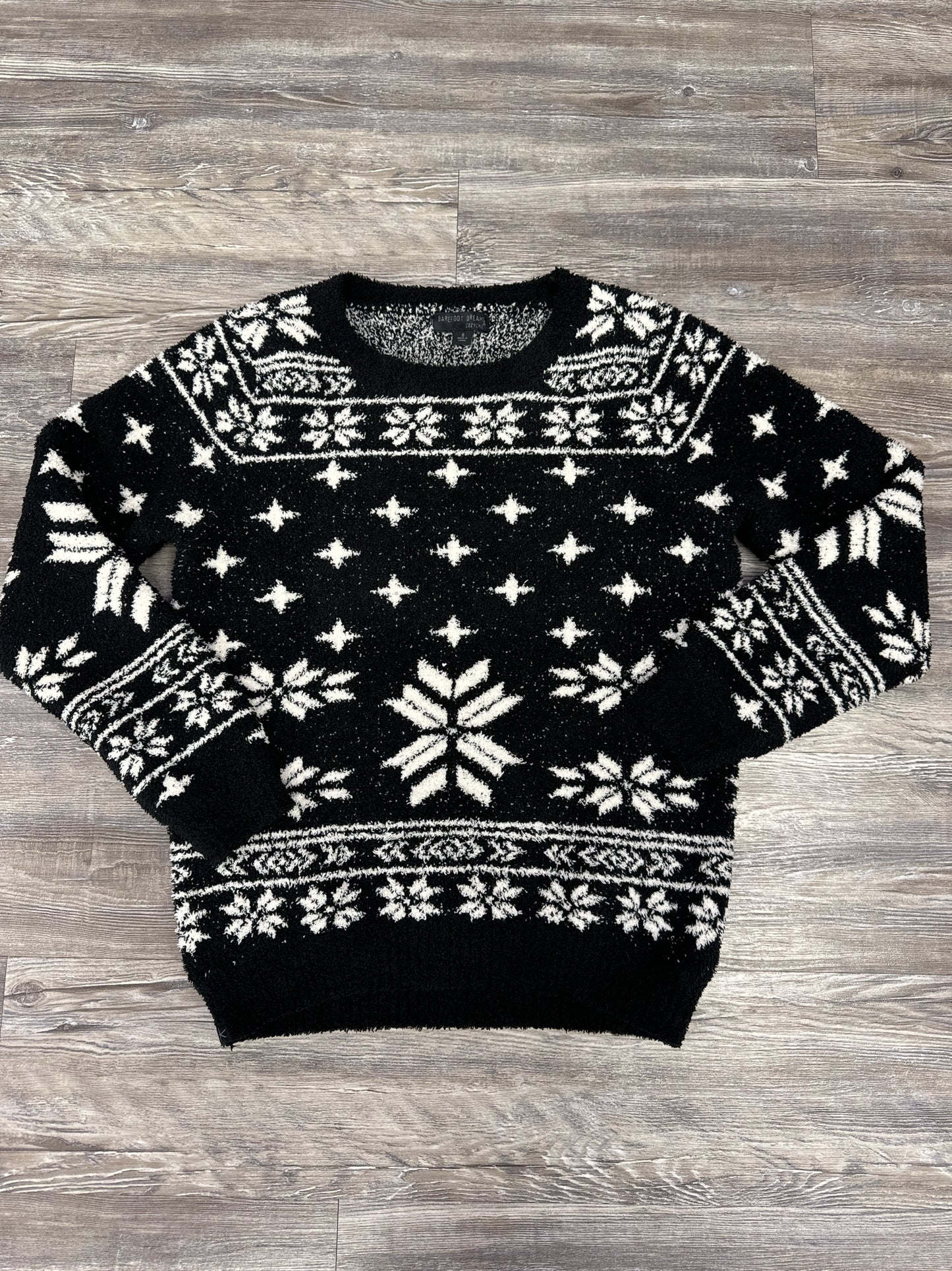 Sweater By Barefoot Dreams In Black & White, Size: S