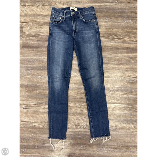 Jeans Designer By Agolde In Blue Denim, Size: 0