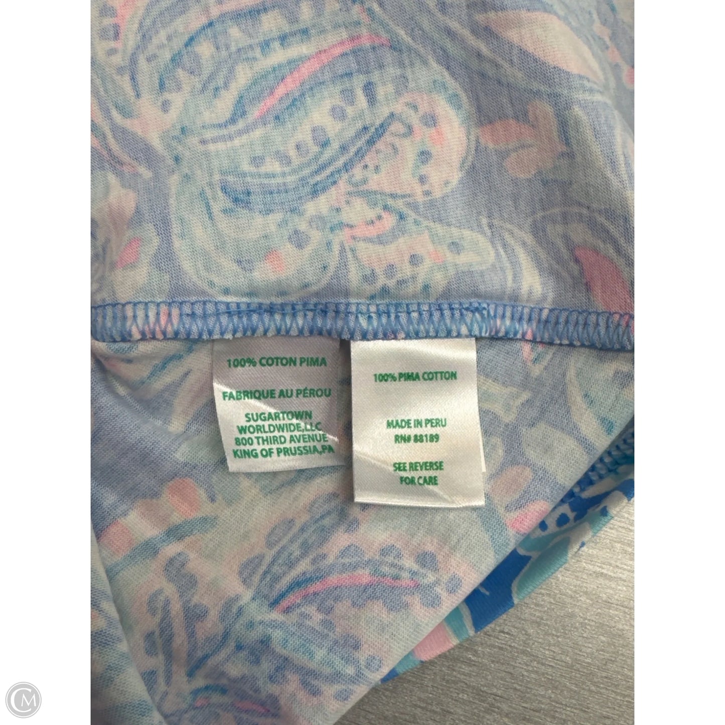 Dress Casual Short By Lilly Pulitzer In Blue, Size: Xs