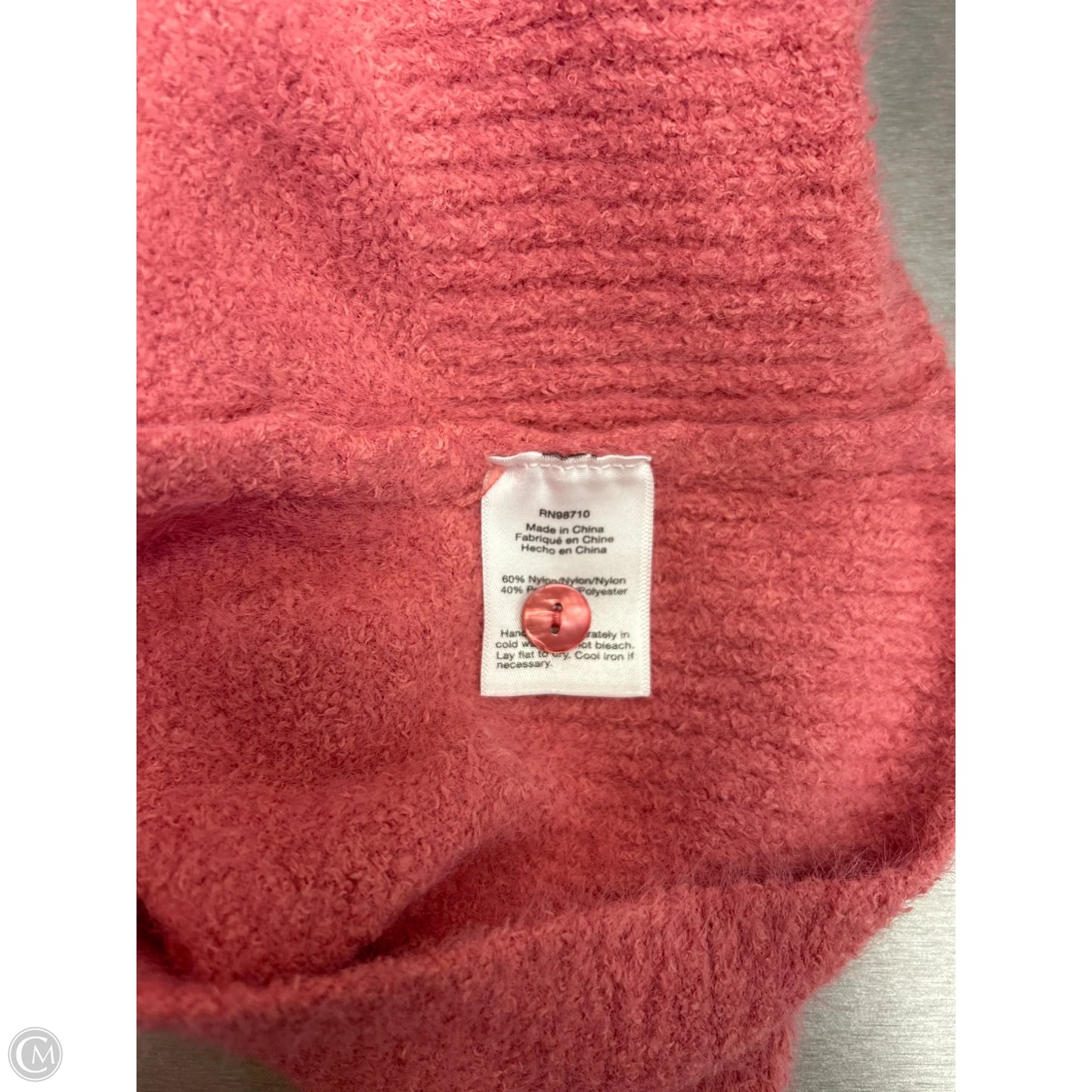 Sweater Cardigan By The Reeds In Pink, Size: S