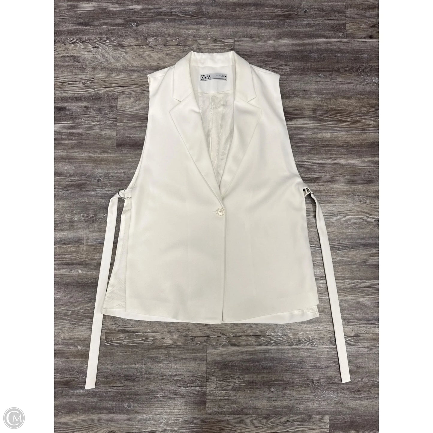 Vest Other By Zara In White, Size: L