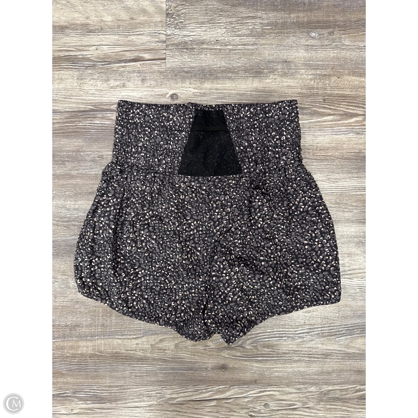Athletic Shorts By Free People In Black & Gold, Size: S