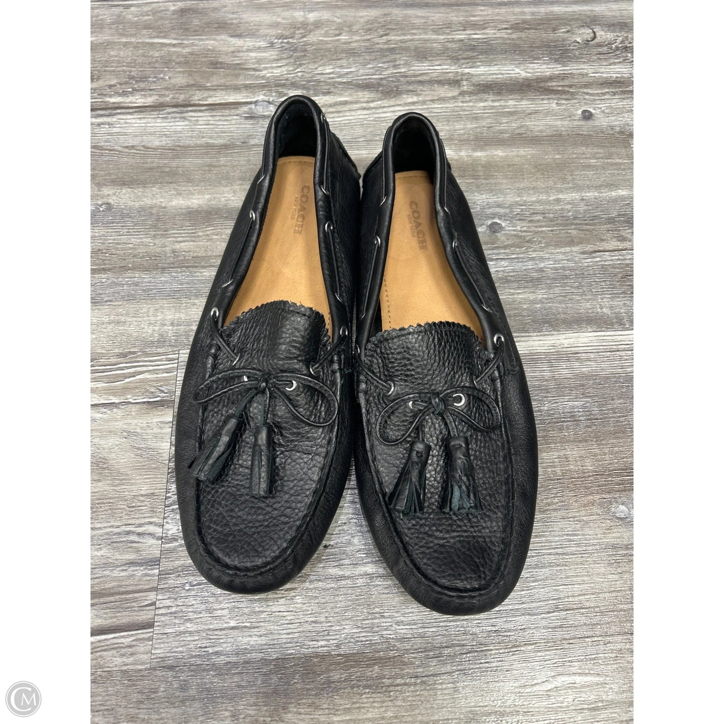 Shoes Designer By Coach In Black, Size: 11