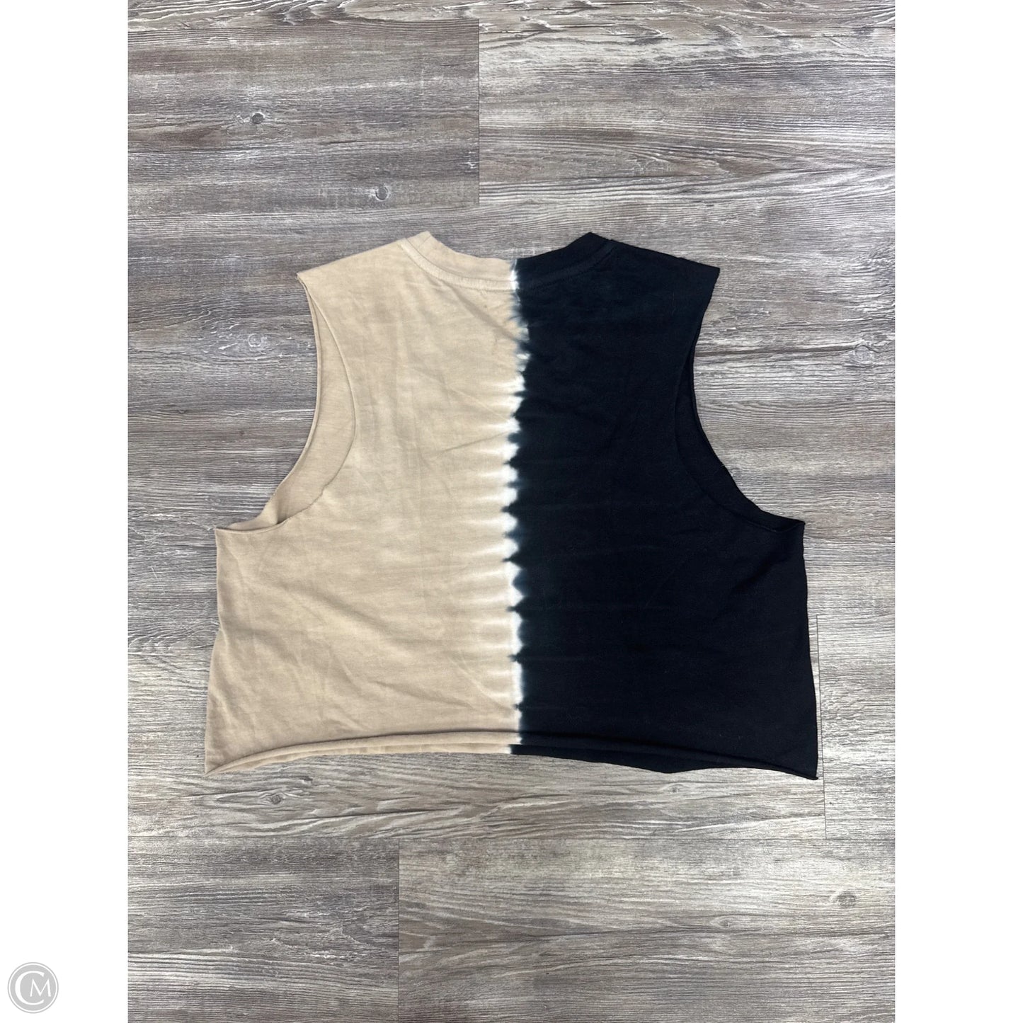 Athletic Tank Top By PE Nation In Tie Dye Print, Size: M