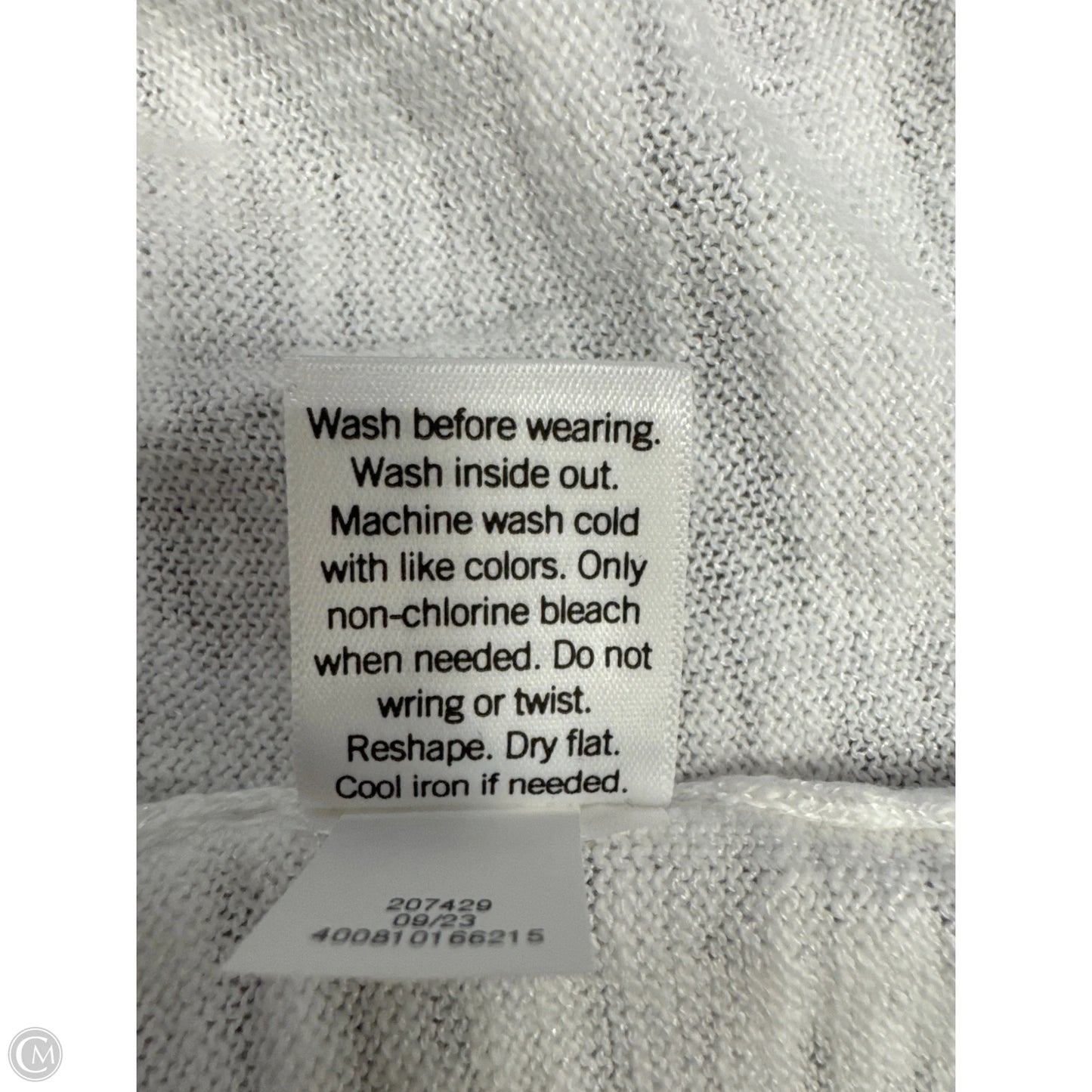 Cardigan By Croft And Barrow In White, Size: Xl
