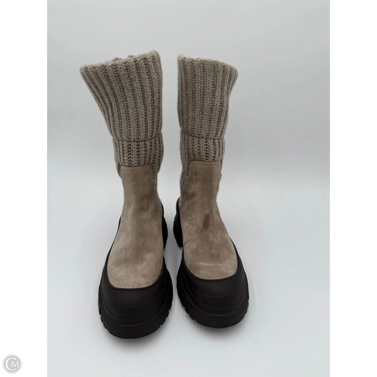 Boots Designer By BRUNELLO CUCINELLI In Grey, Size: 8