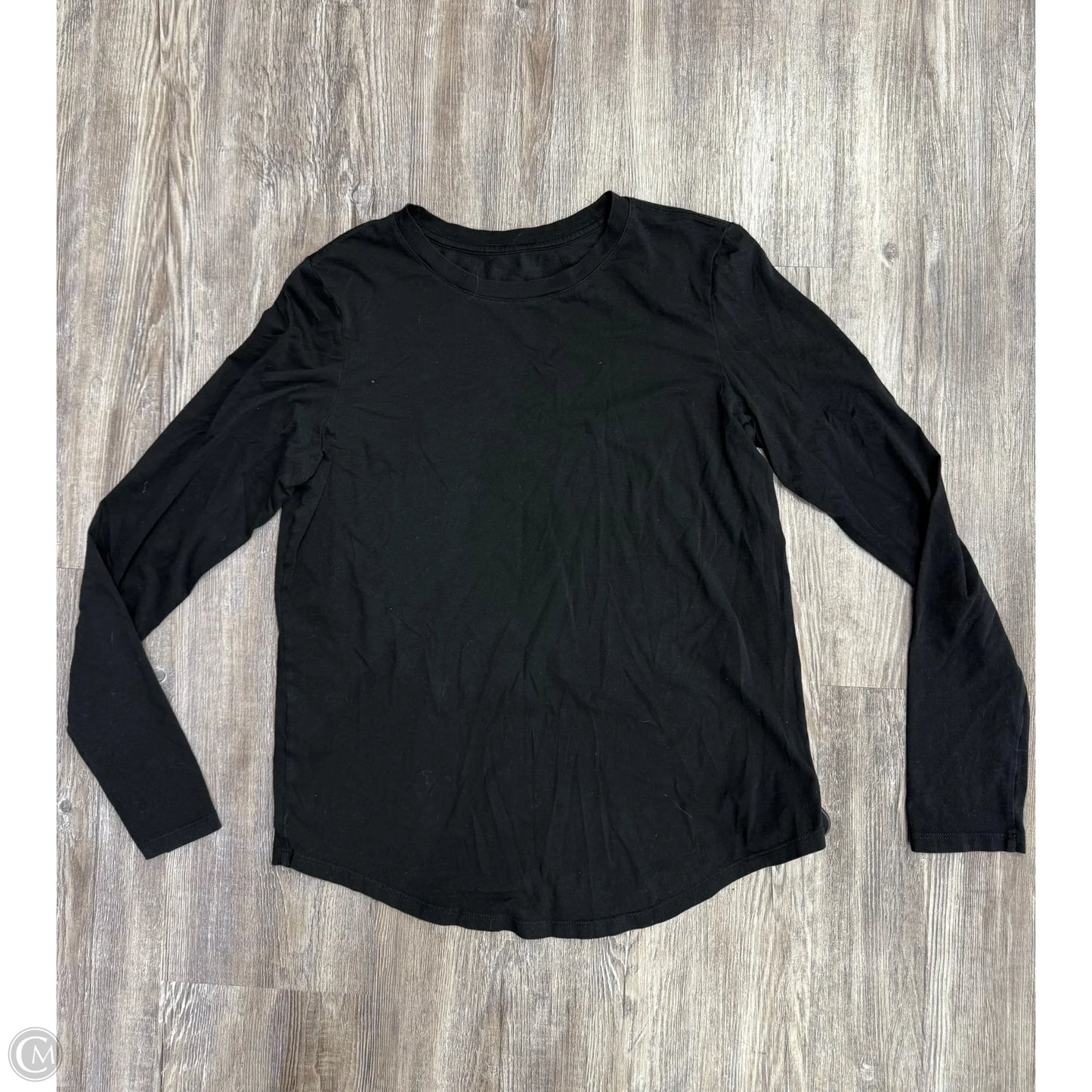 Athletic Top Long Sleeve Crewneck By Clothes Mentor In Black, Size: Xs