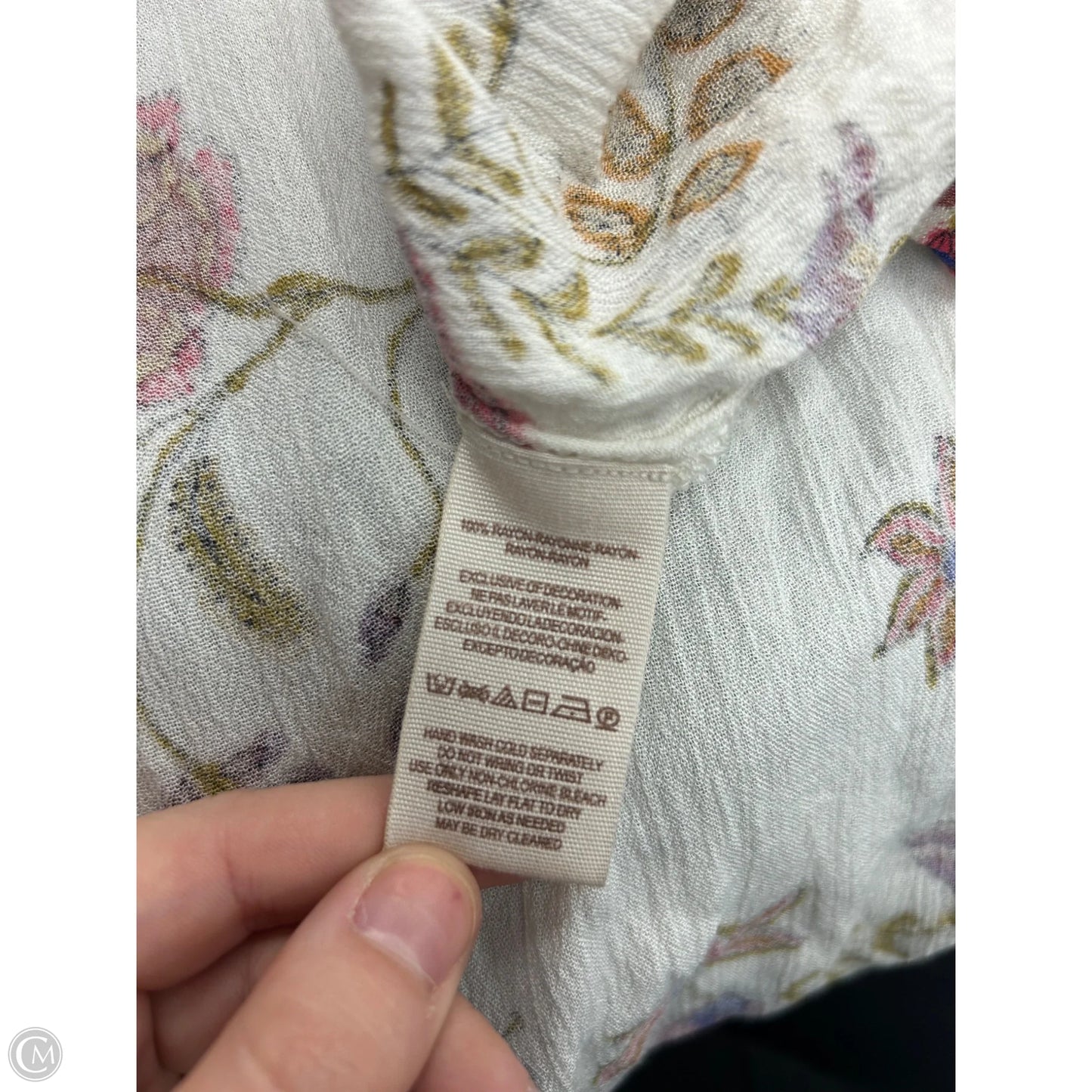 Tunic Long Sleeve By Free People In White, Size: S