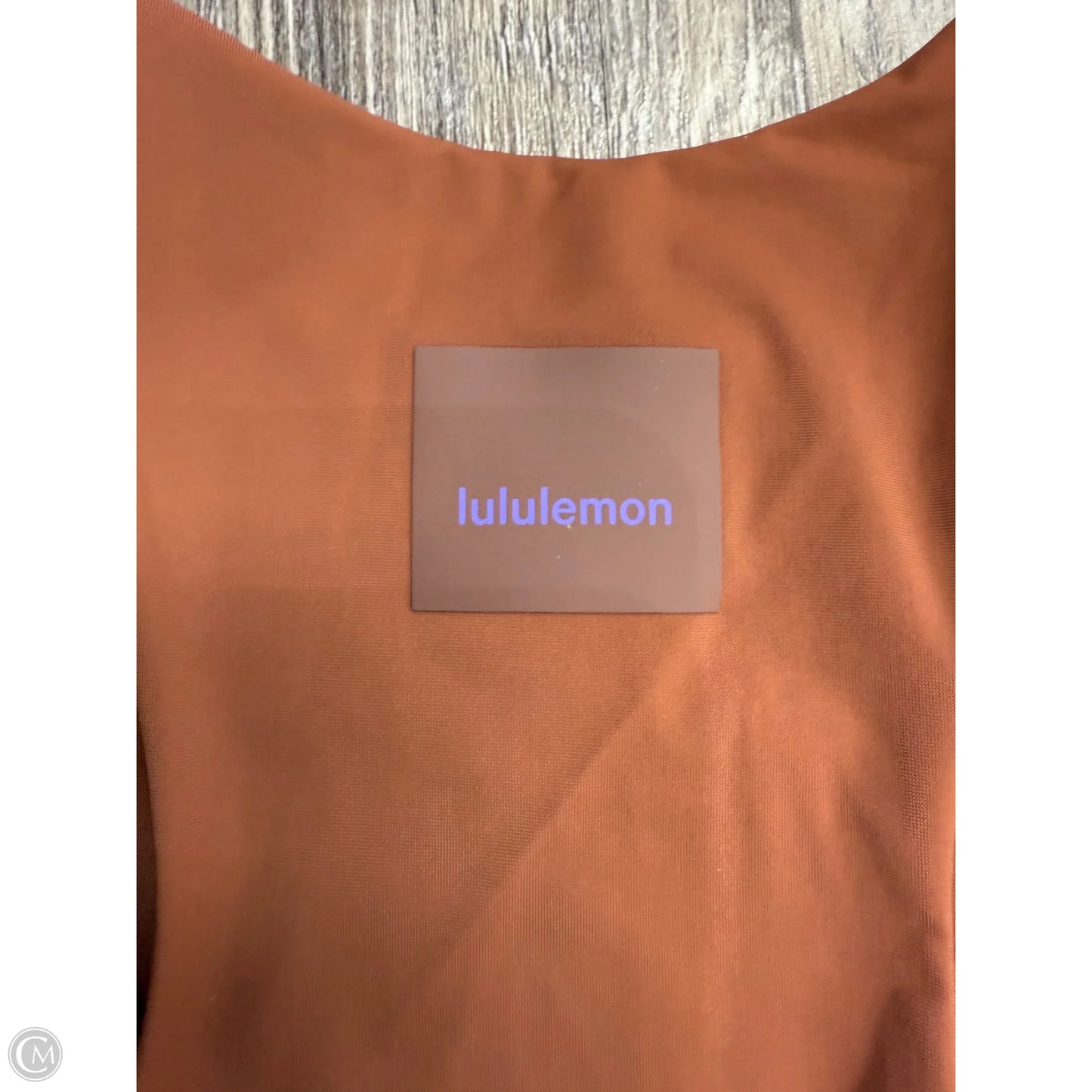 Athletic Tank Top By Lululemon In Brown, Size: S