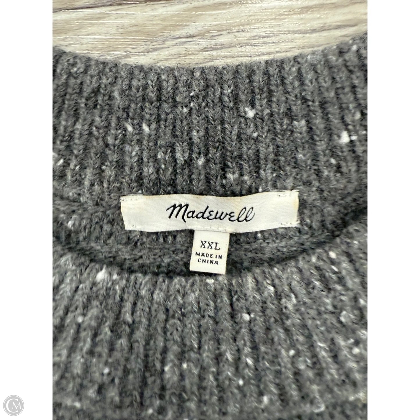 Sweater By Madewell In Grey, Size: Xl