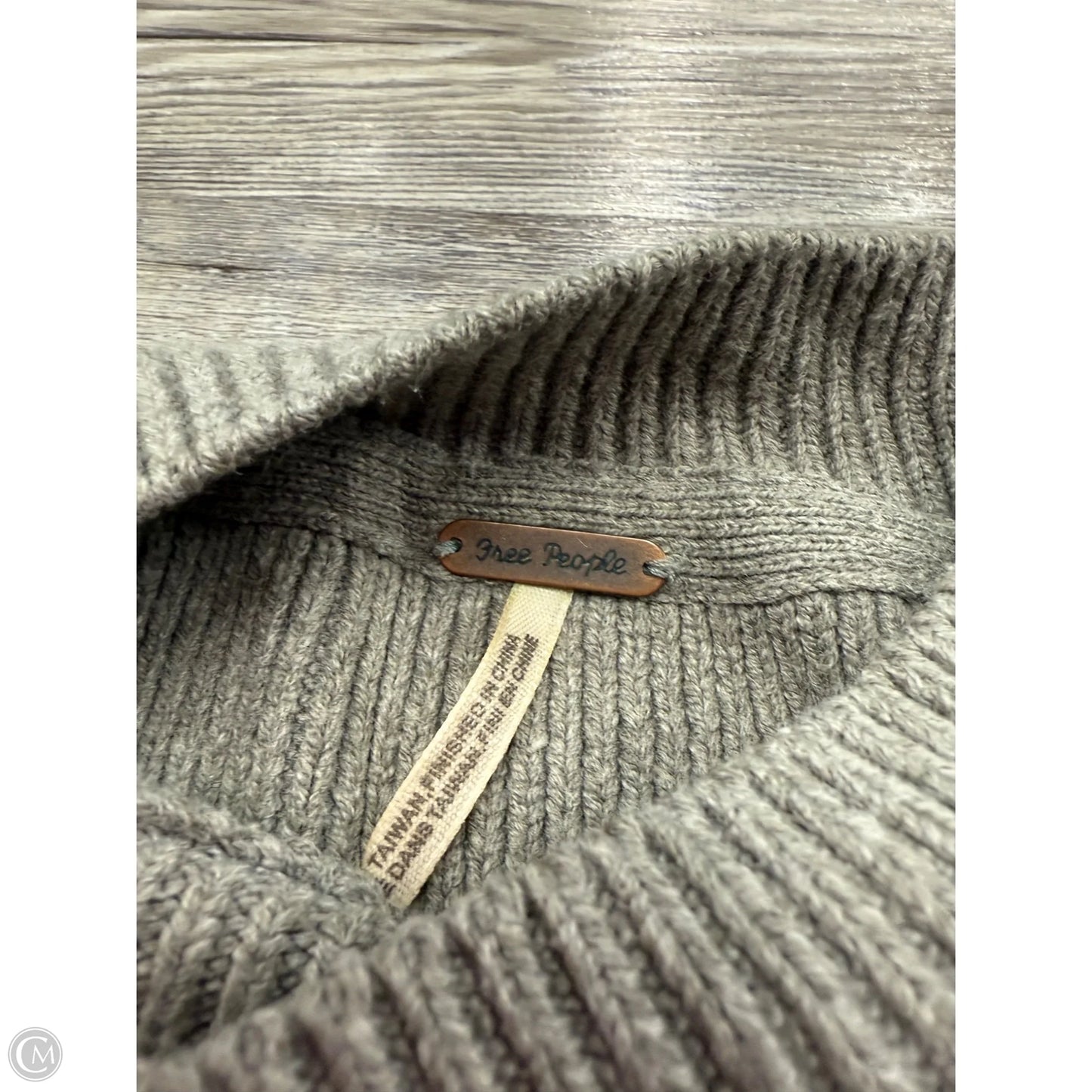 Sweater By Free People In Grey, Size: Xs