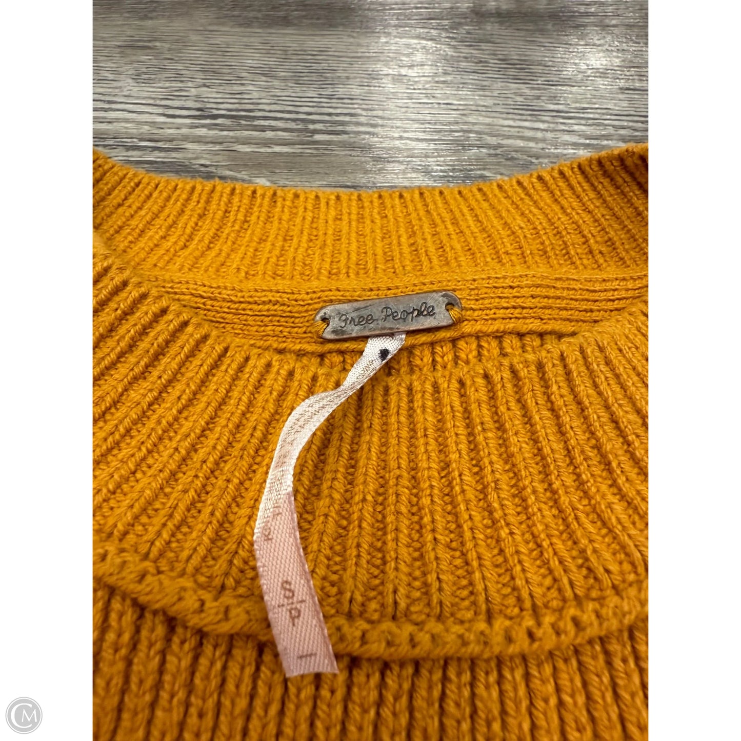 Sweater By Free People In Orange, Size: S