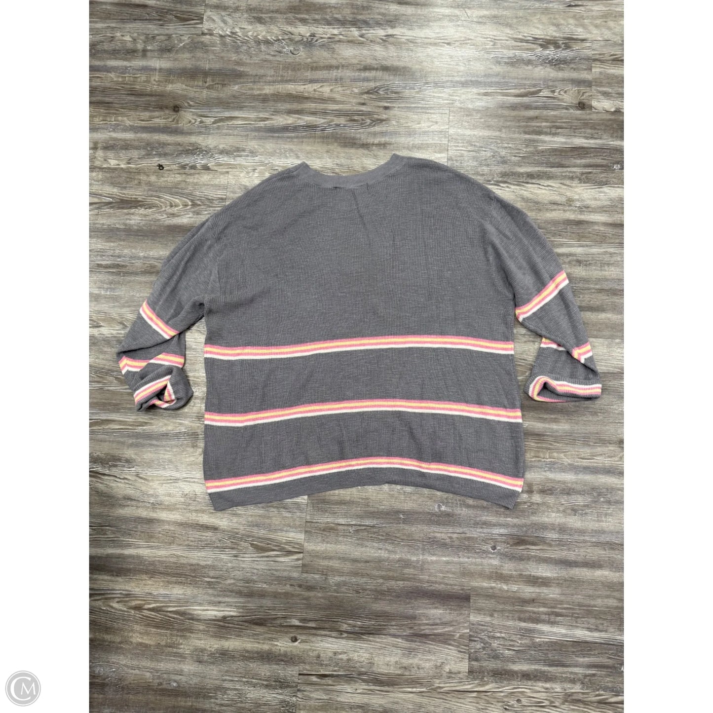 Sweater By Free People In Grey, Size: Xl