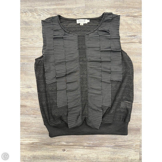 Top Sleeveless By Molly Bracken In Black, Size: S