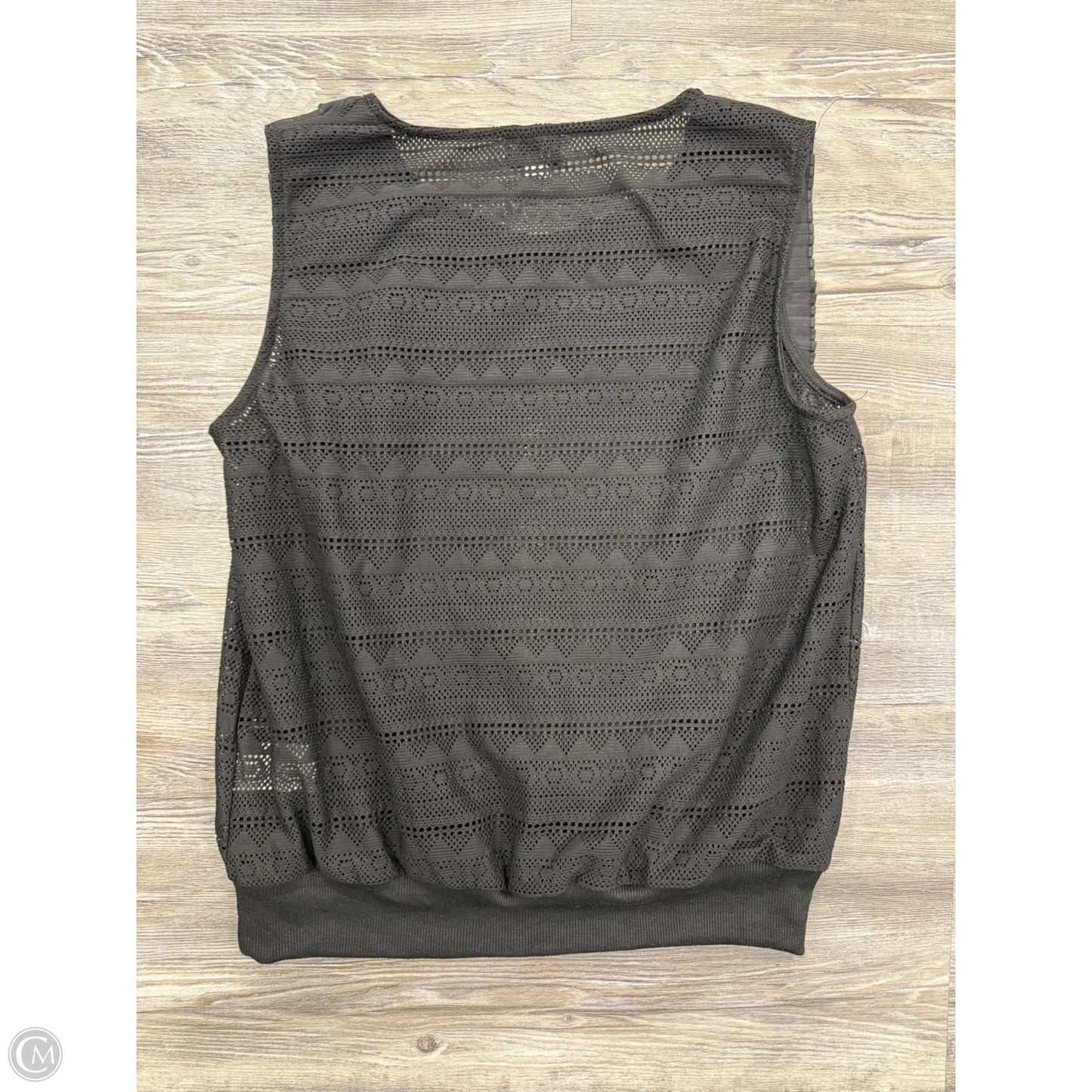 Top Sleeveless By Molly Bracken In Black, Size: S