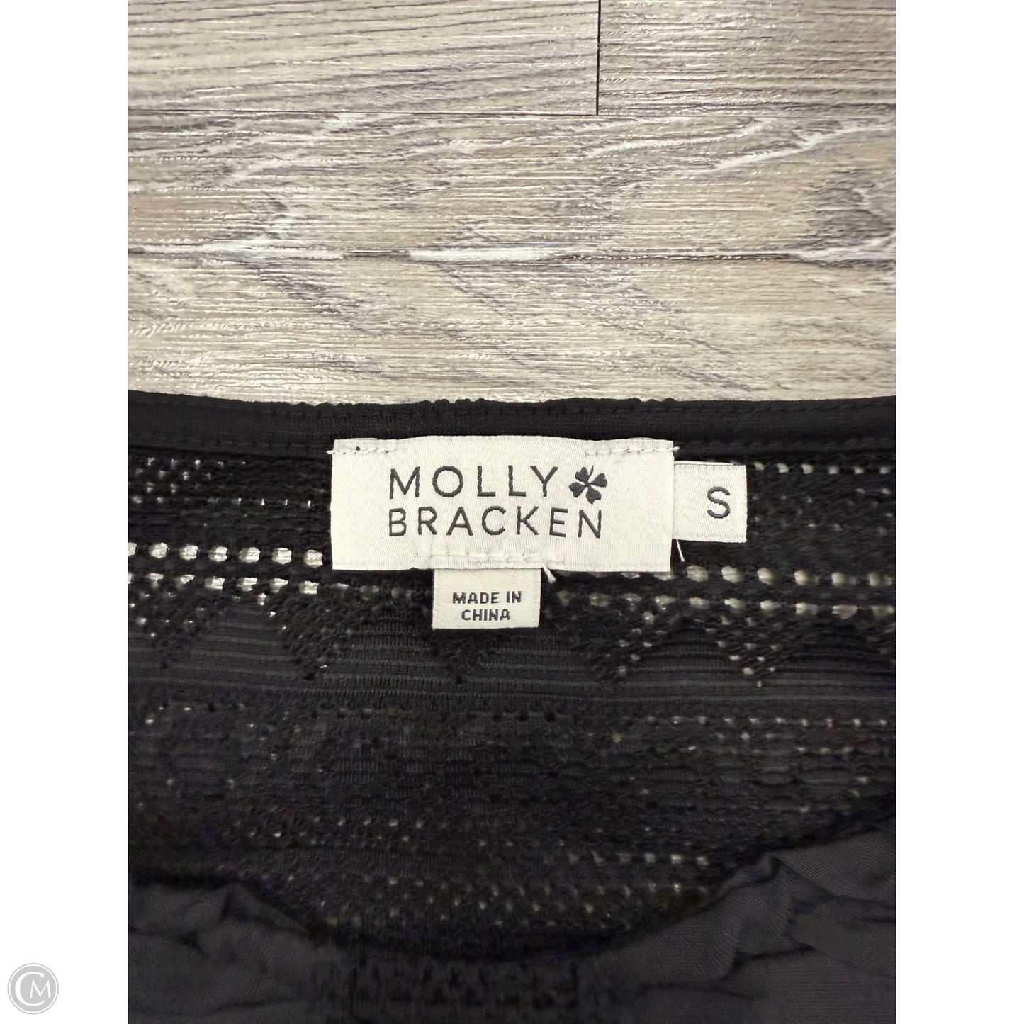 Top Sleeveless By Molly Bracken In Black, Size: S