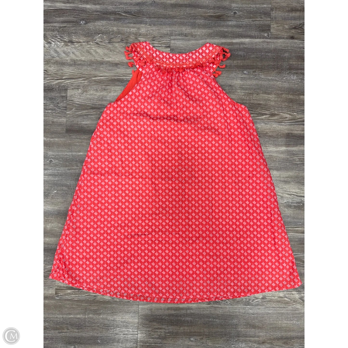 Dress Casual Short By Vineyard Vines In Pink, Size: S