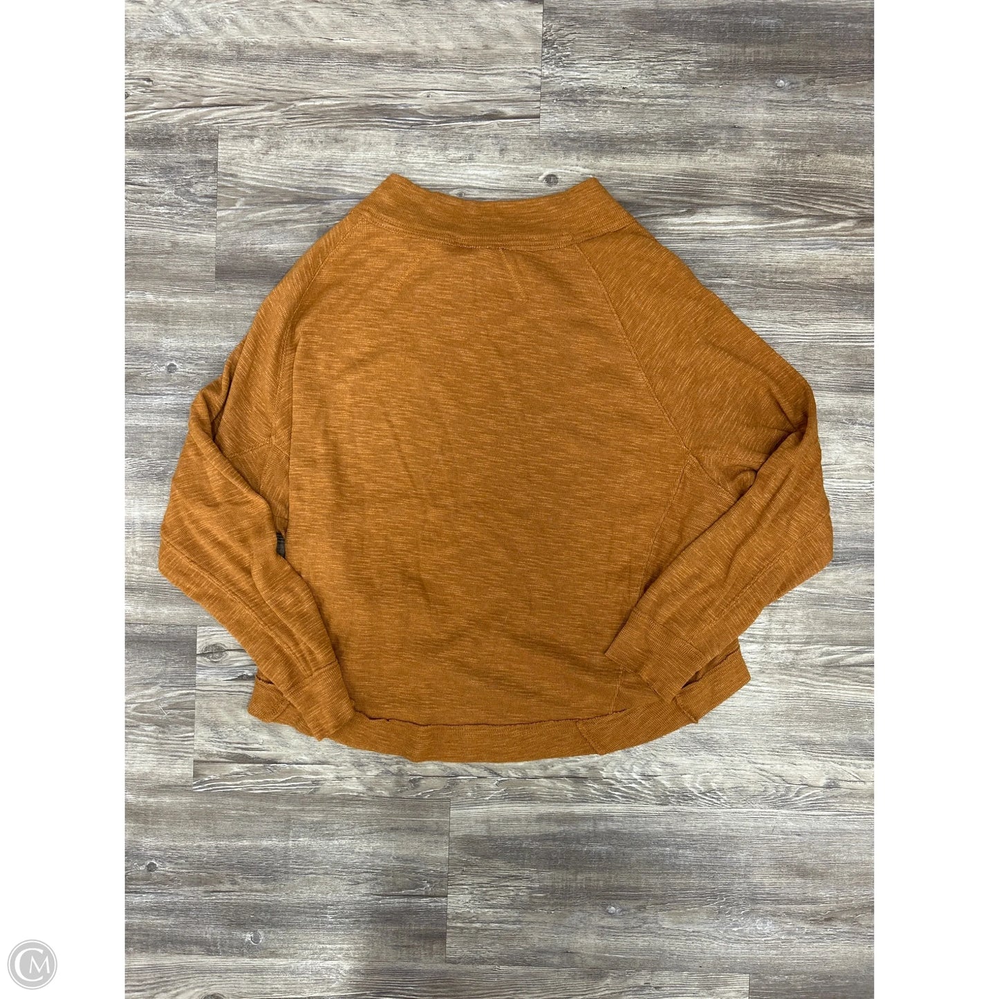 Top Long Sleeve By We The Free In Orange, Size: M