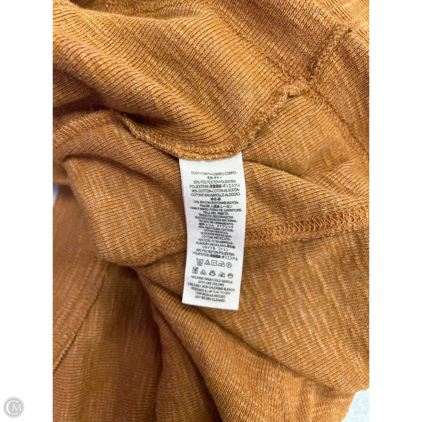 Top Long Sleeve By We The Free In Orange, Size: M