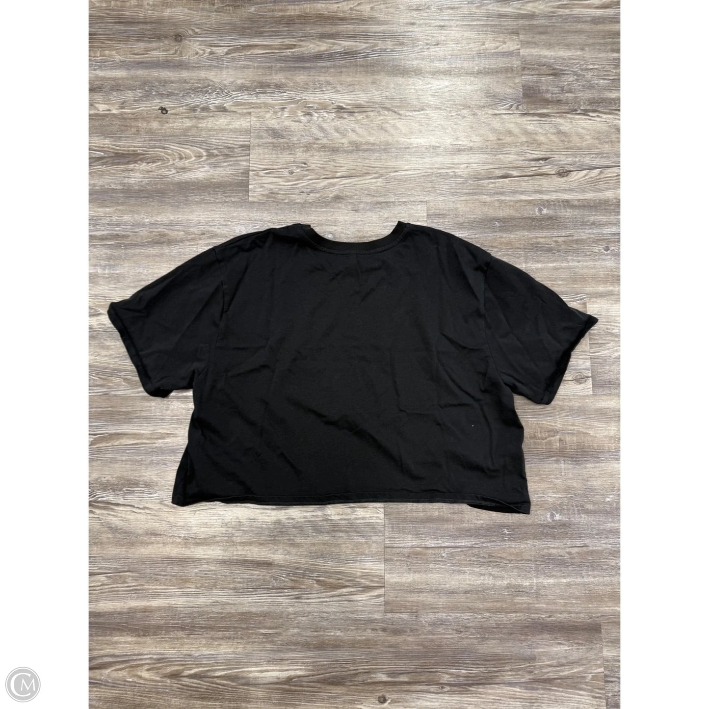 Top Short Sleeve By Ugg In Black, Size: Xl