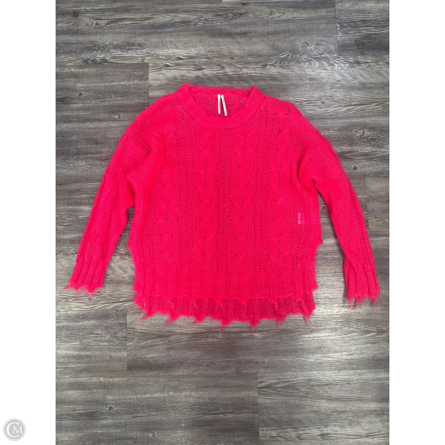 Sweater By Anthropologie In Pink, Size: M