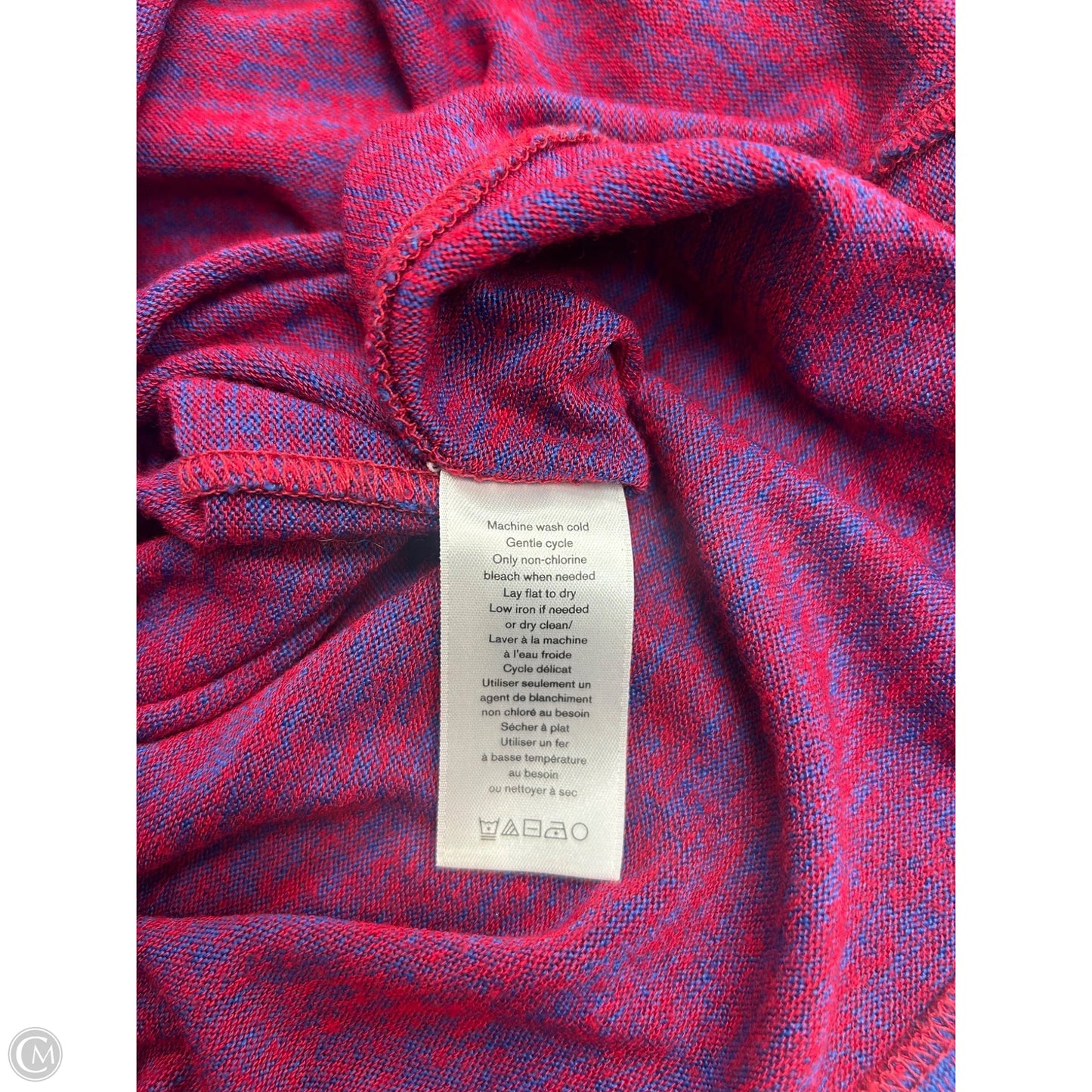 Top Long Sleeve By Rag And Bone In Red, Size: M