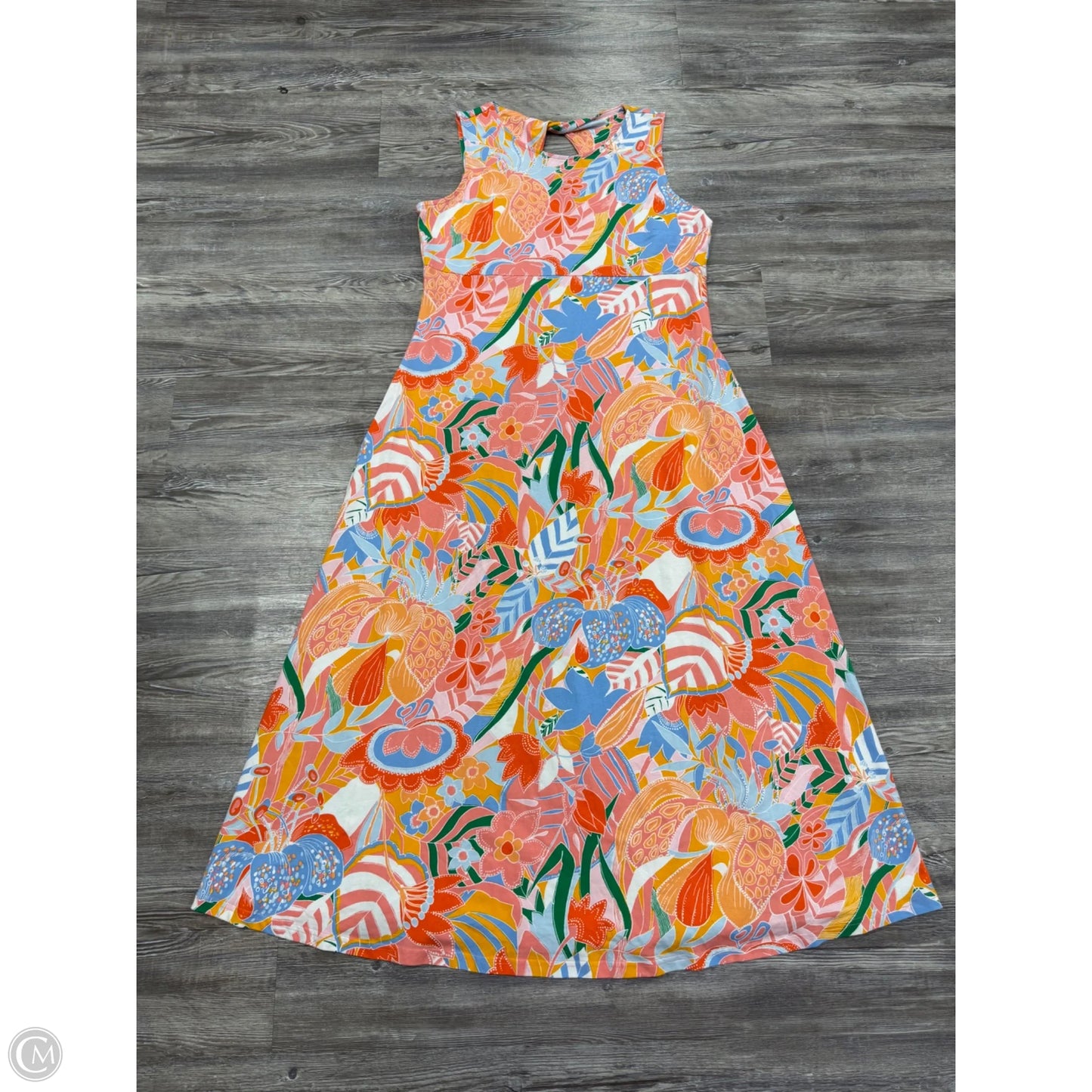 Dress Casual Maxi By Talbots In Multi-colored, Size: Lp