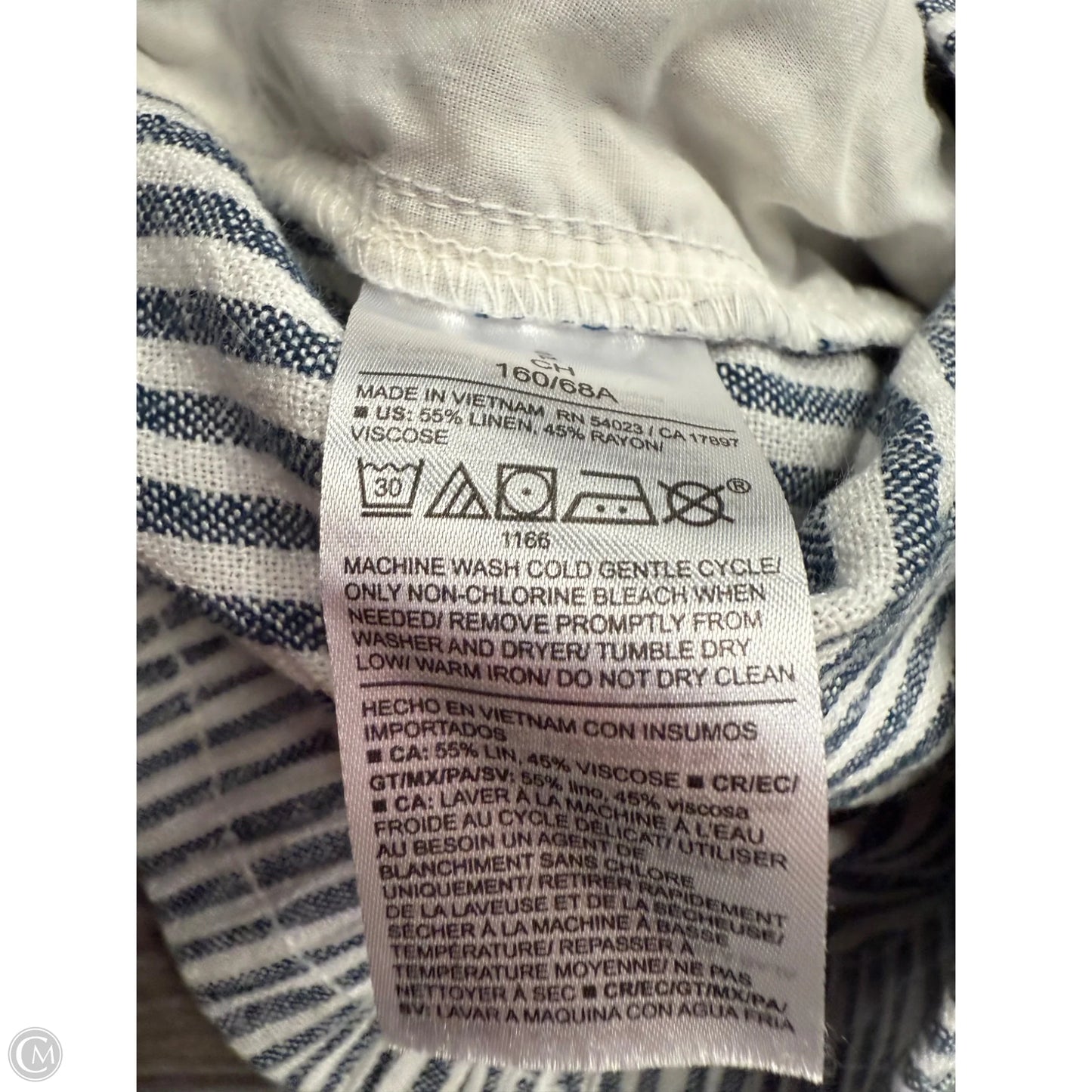 Shorts By Old Navy In Blue & White, Size: S