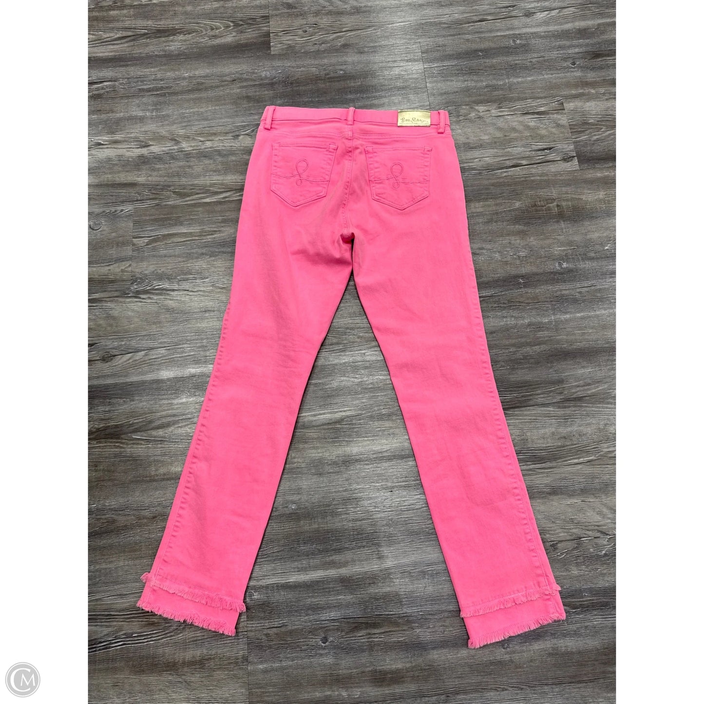 Jeans Designer By Lilly Pulitzer In Pink, Size: 8