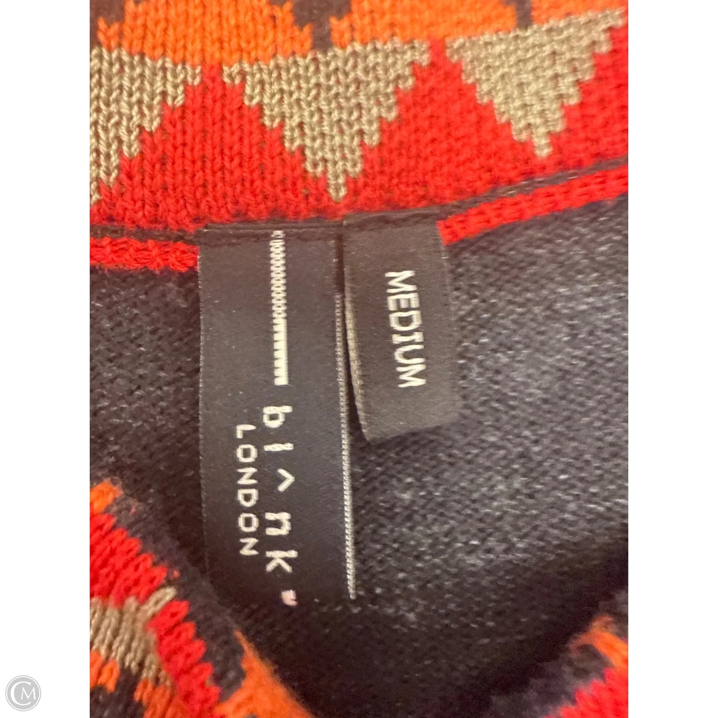 Dress Casual Maxi By Anthropologie In Grey & Orange, Size: M