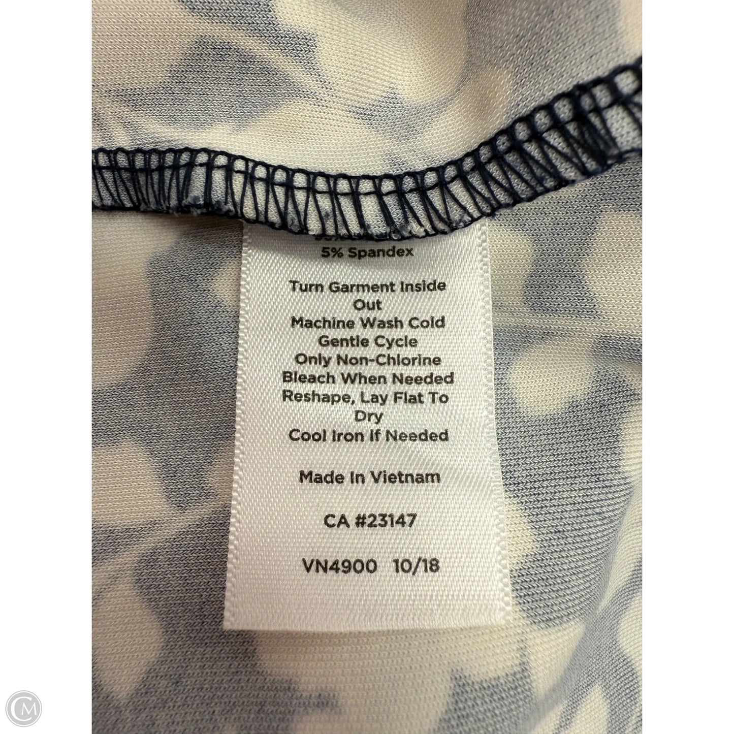 Top Short Sleeve By Talbots In White, Size: 3x