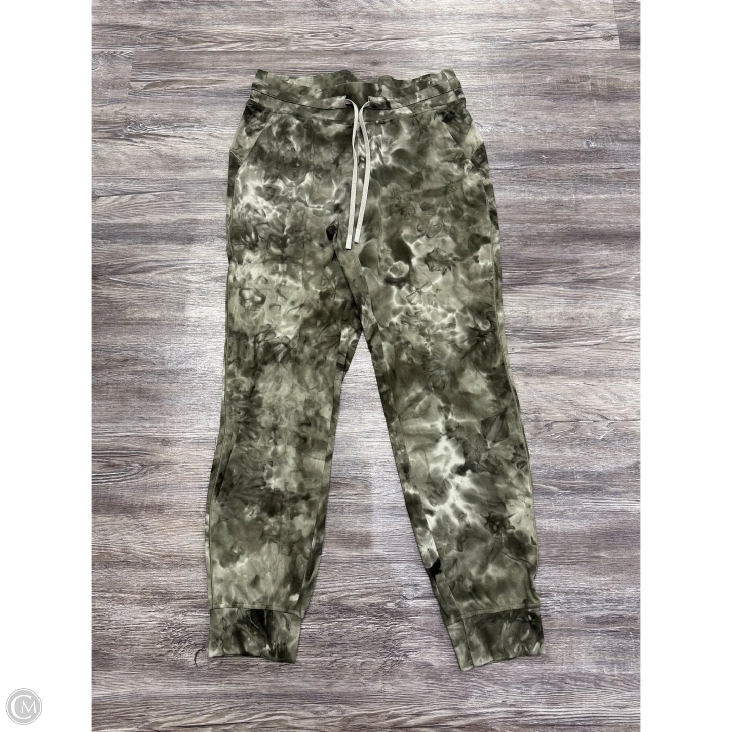 Athletic Pants By Lululemon In Green, Size: 8