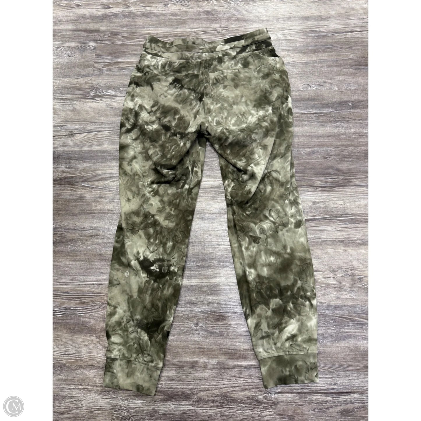 Athletic Pants By Lululemon In Green, Size: 8