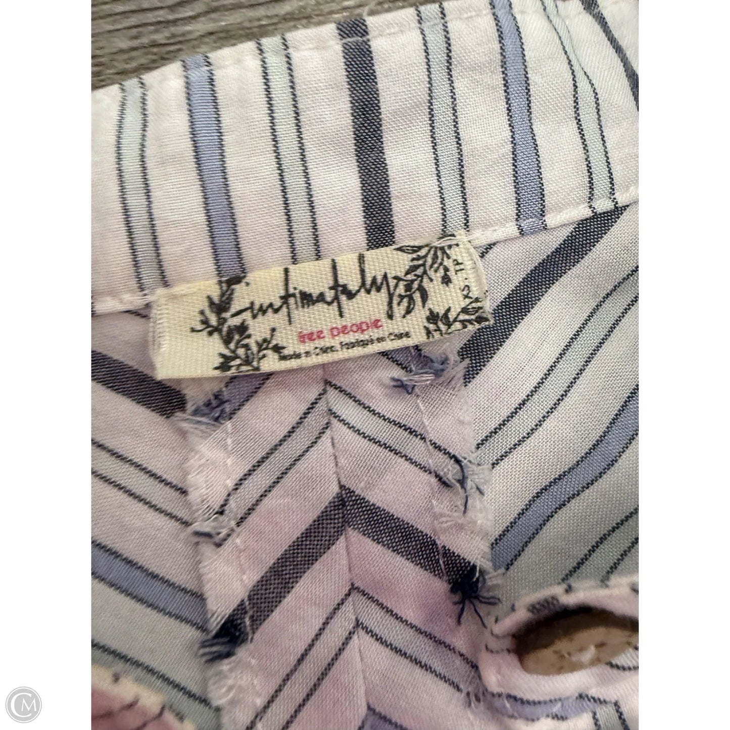 Top 3/4 Sleeve By Free People In White, Size: Xs