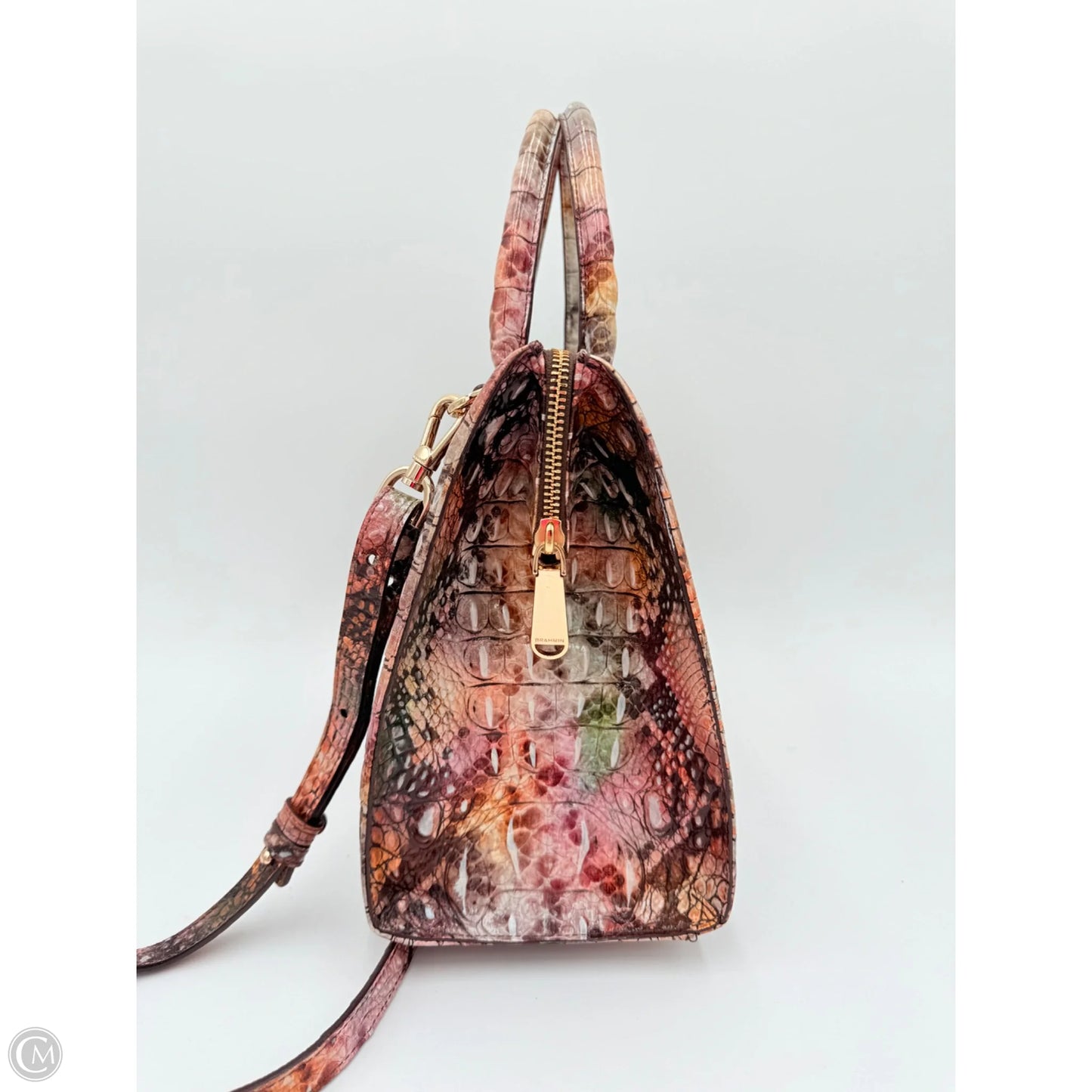 Crossbody Designer By Brahmin, Size: Medium