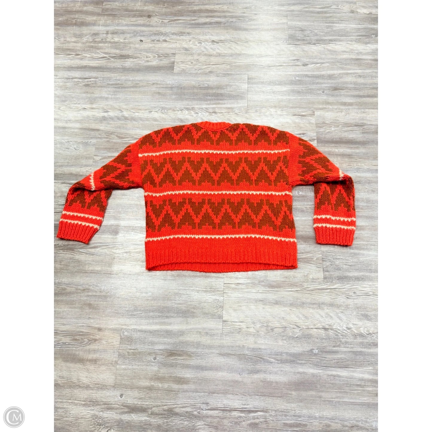 Sweater By The Great. In Orange, Size: M