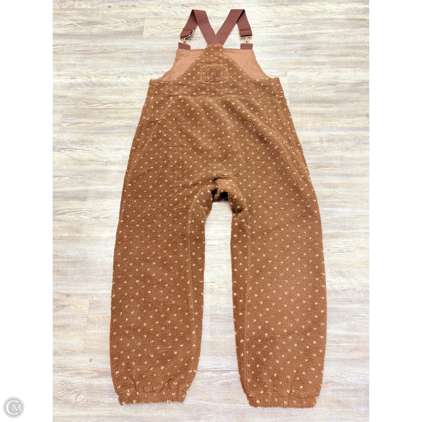 Overalls By Marea In Brown & Cream, Size: L