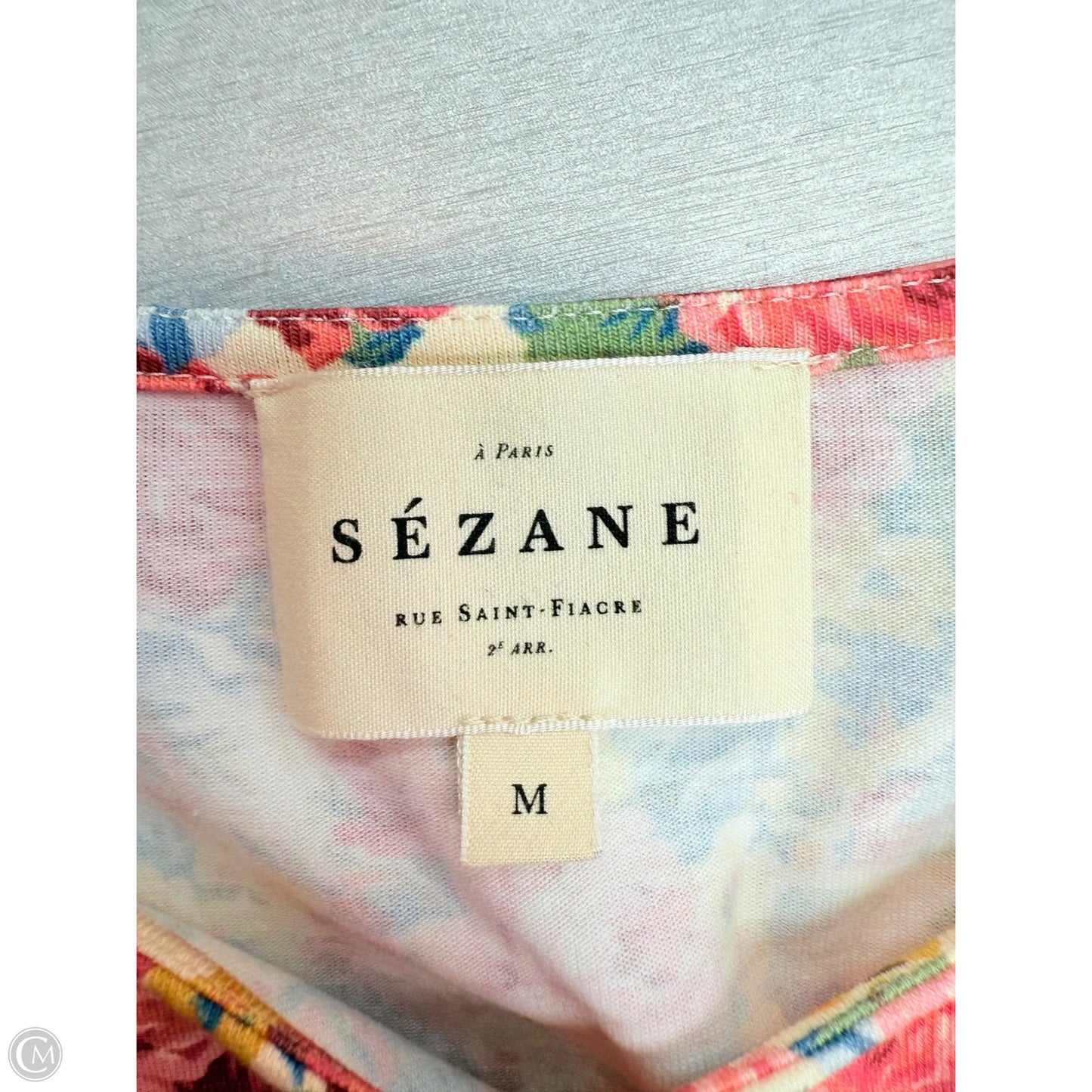 Dress Casual Midi By Sezane In Floral Print, Size: M
