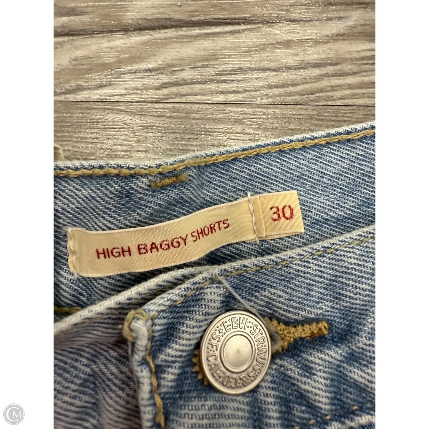 Shorts By Levis In Blue Denim, Size: 10