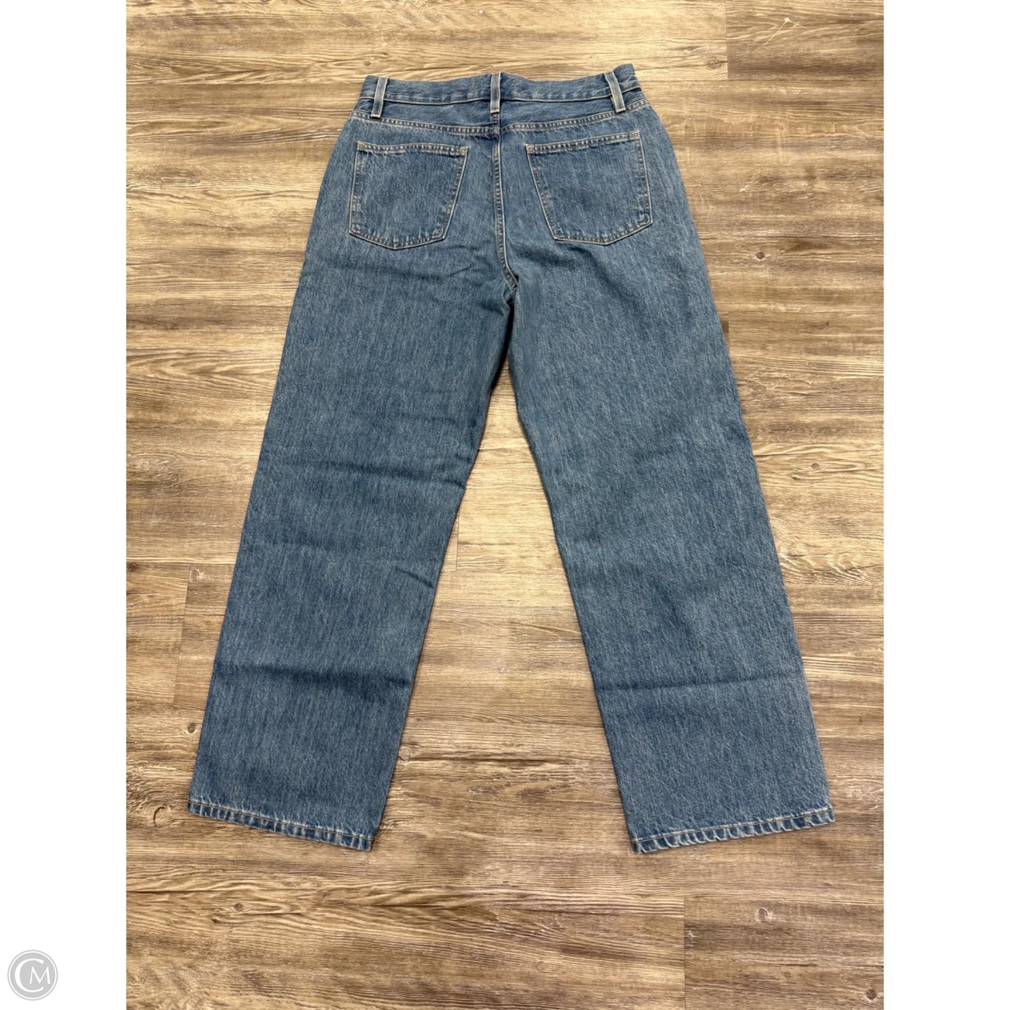 Jeans Straight By Mara Hoffman In Blue Denim, Size: 8