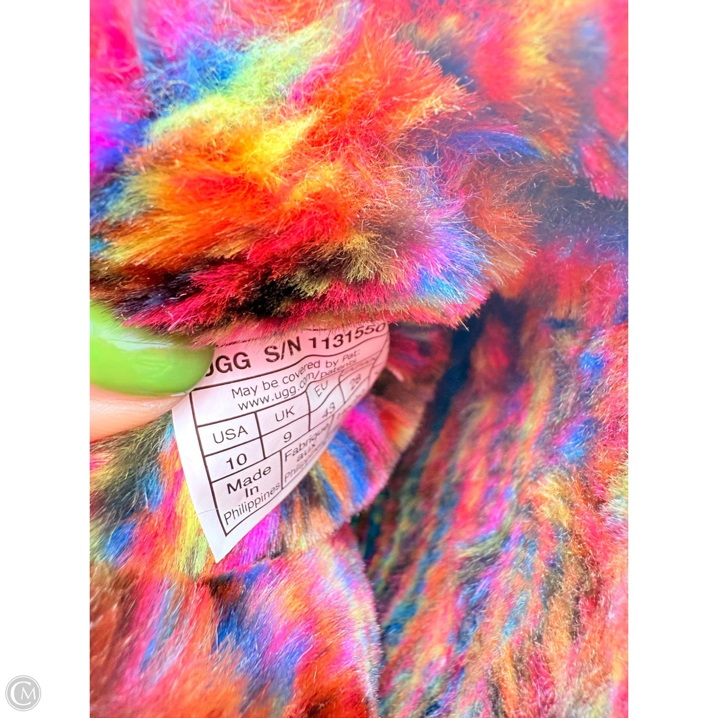 Slippers Designer By Ugg In Multi-colored, Size: 11 (Men’s 10)