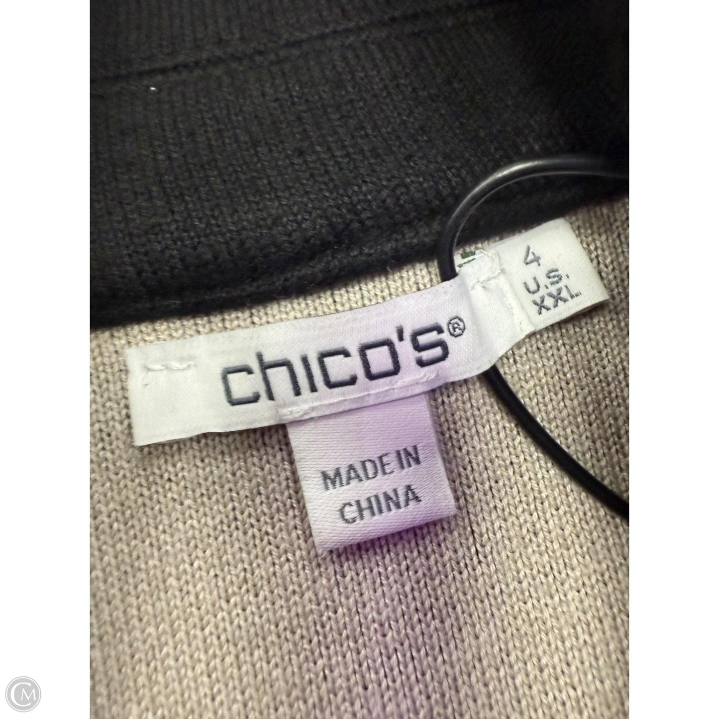 Jacket Other By Chicos In Black, Size: Xxl